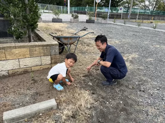 ありがとう！草むしり男子！